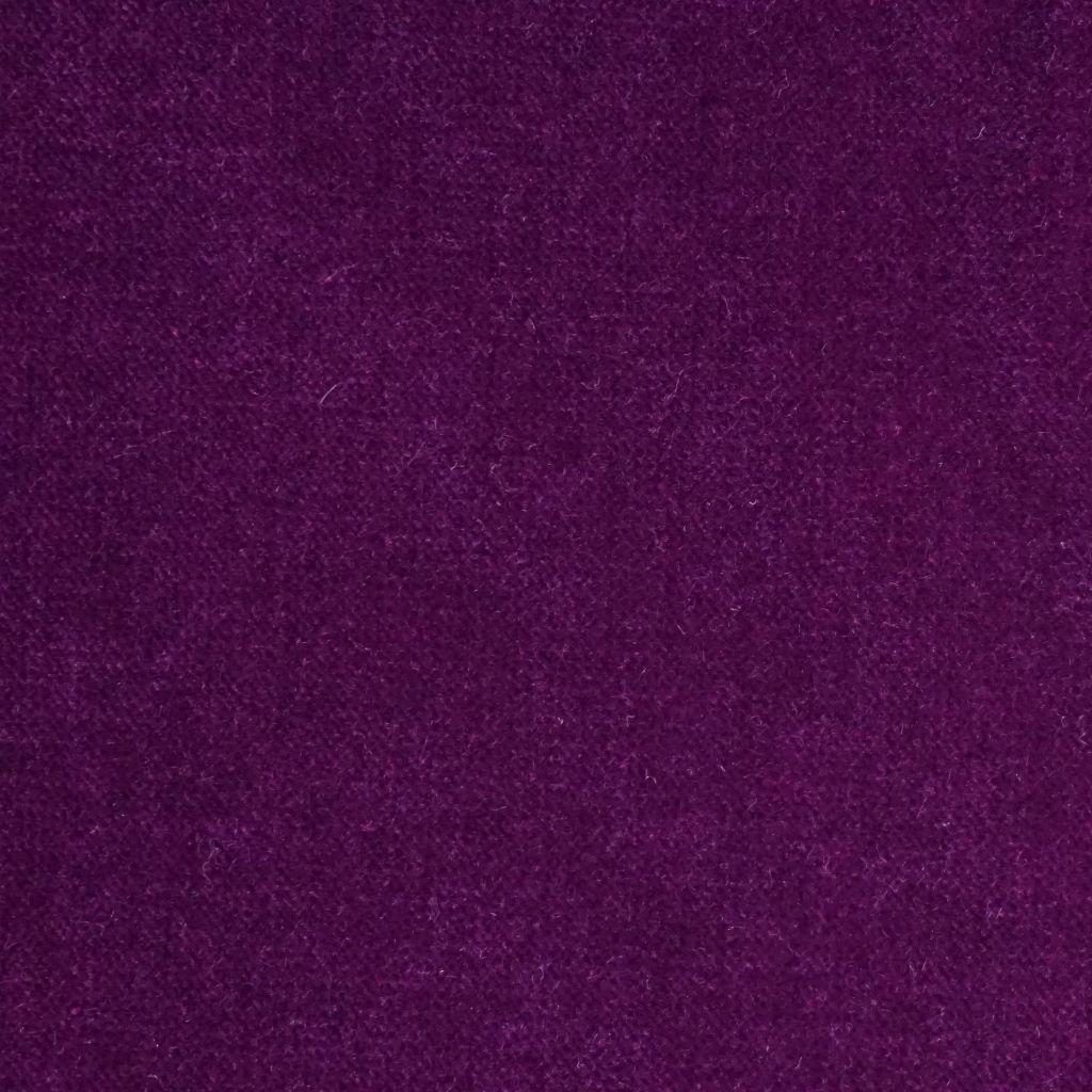 Italienischer Baumwoll-Samt lila